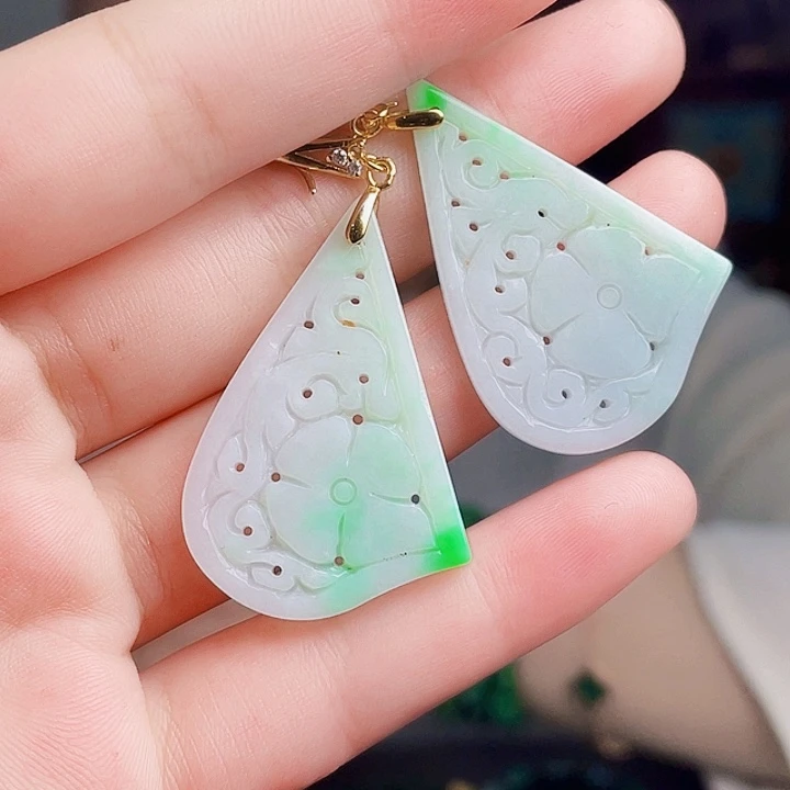 翡翠银S925镶嵌颈饰多样性