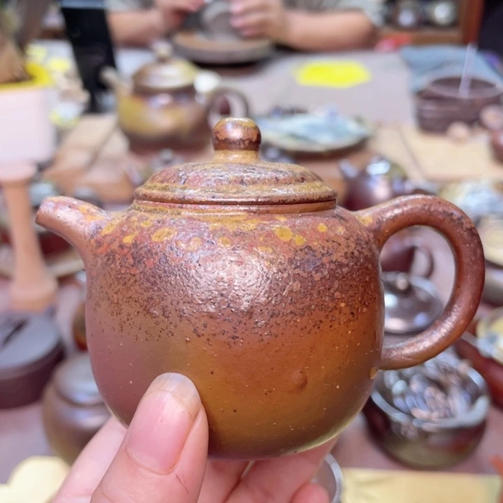 茶壶紫砂宜兴紫砂原矿泥料150