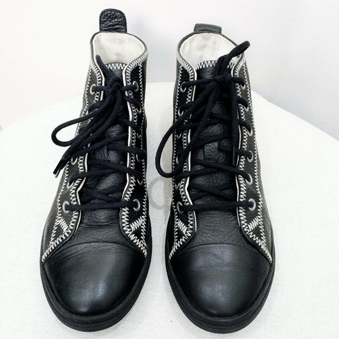 95新 Chanel/香奈儿 Chanel香奈儿高帮鞋 正品 35.5码 95新