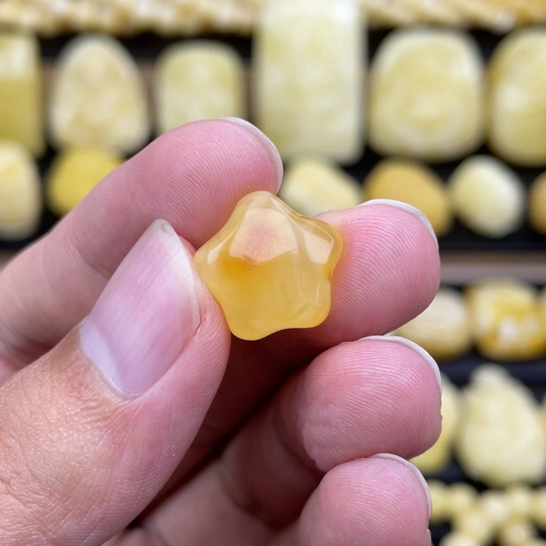 裸石琥珀未镶嵌琥珀蜜蜡
