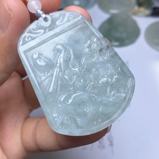 颈饰未镶嵌翡翠翡翠