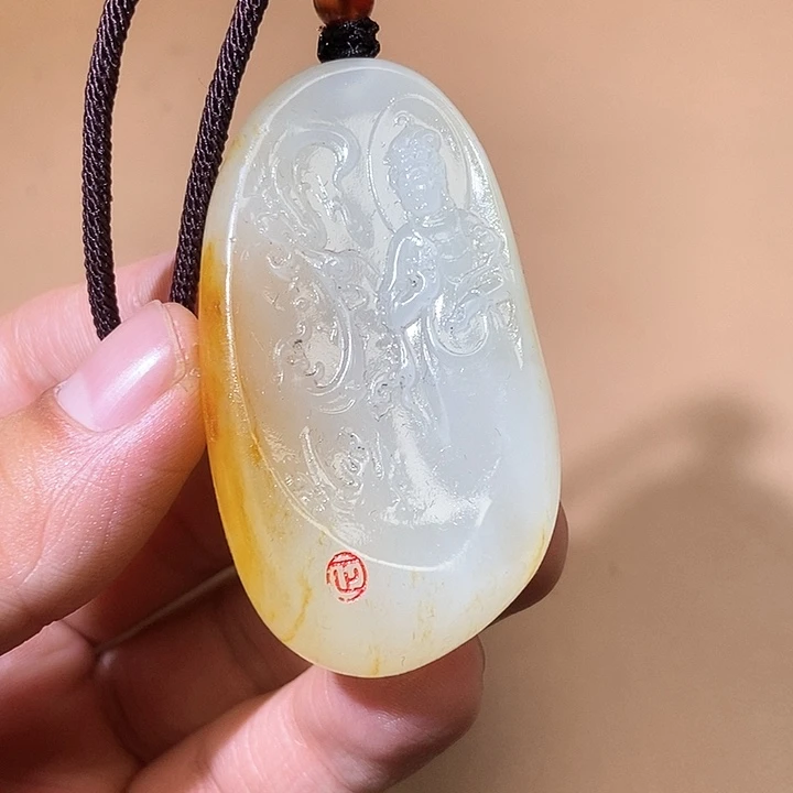 和田玉颈饰未镶嵌HX