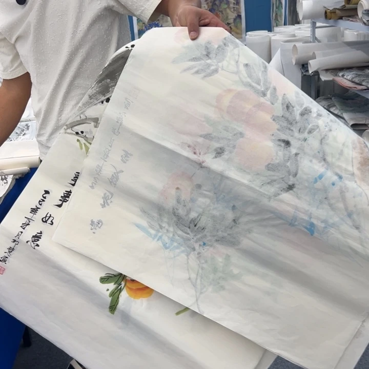 国画宣纸纯手绘字画