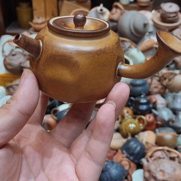 柴烧老岩泥高端茶器