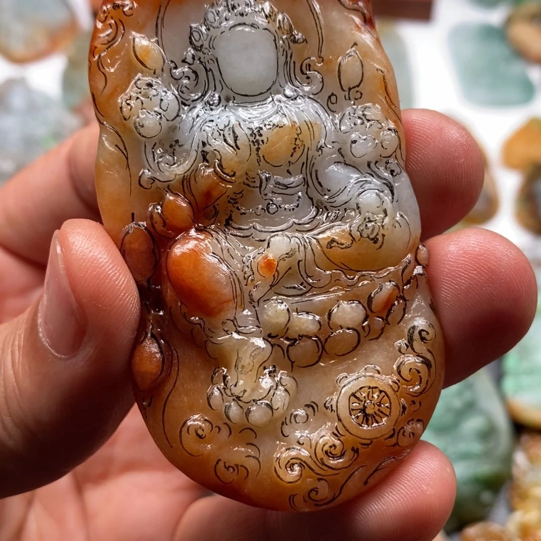 定制翡翠未镶嵌彬观音