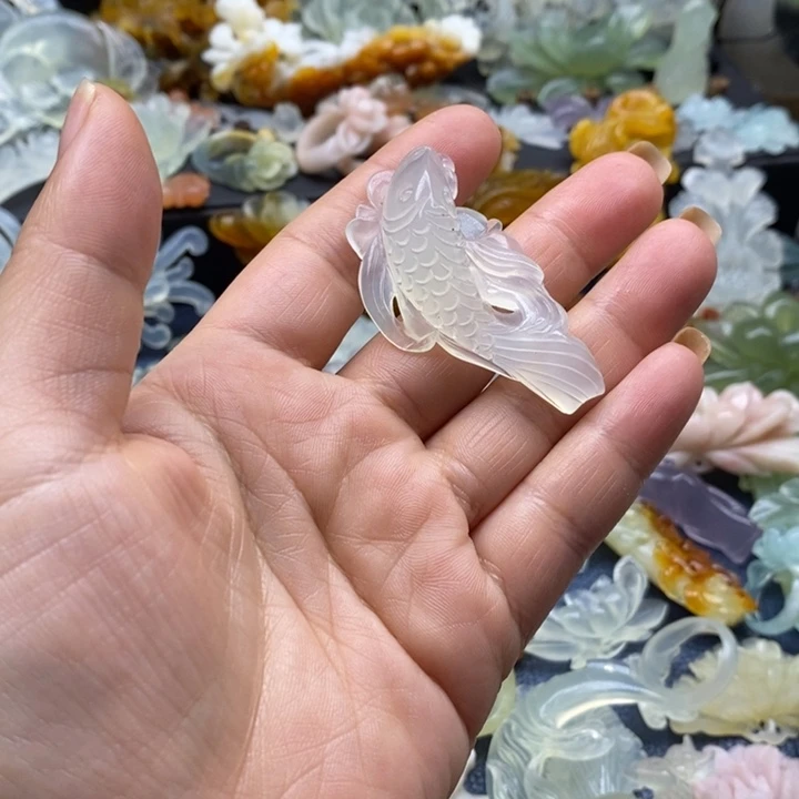 蛇纹石玉合金颈饰