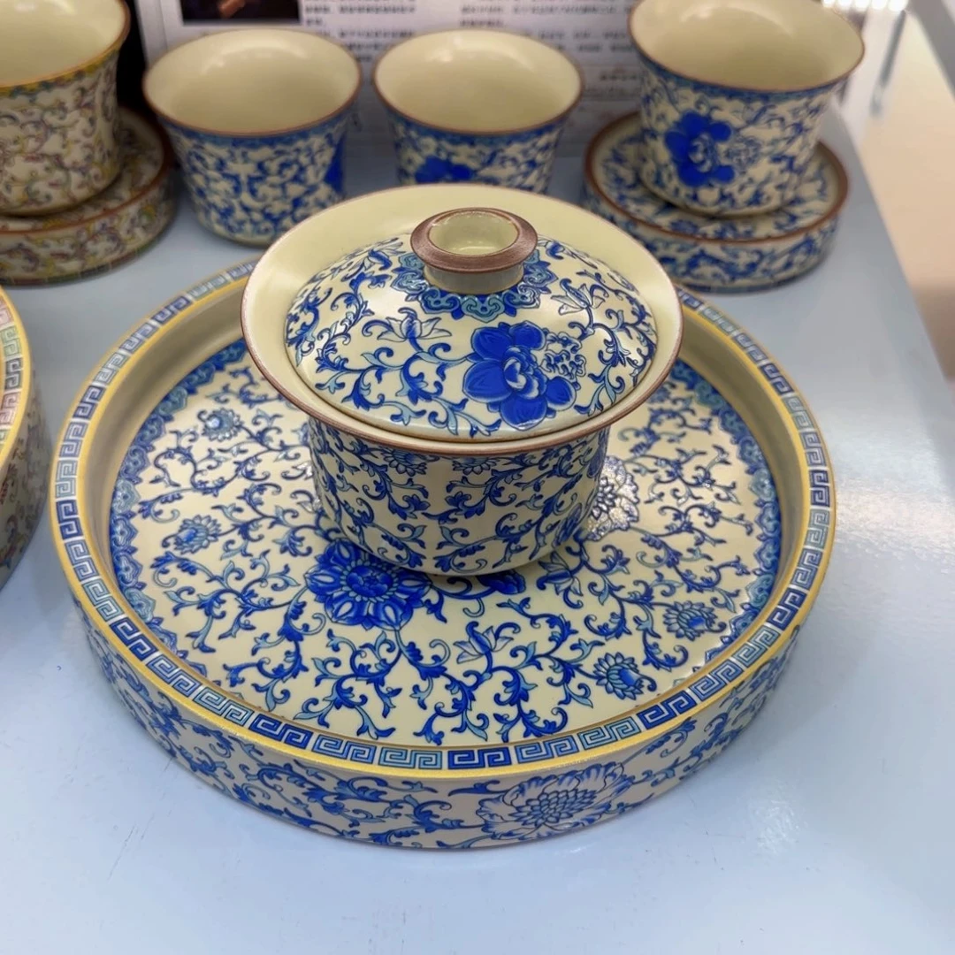 这些盖碗真好看！！！