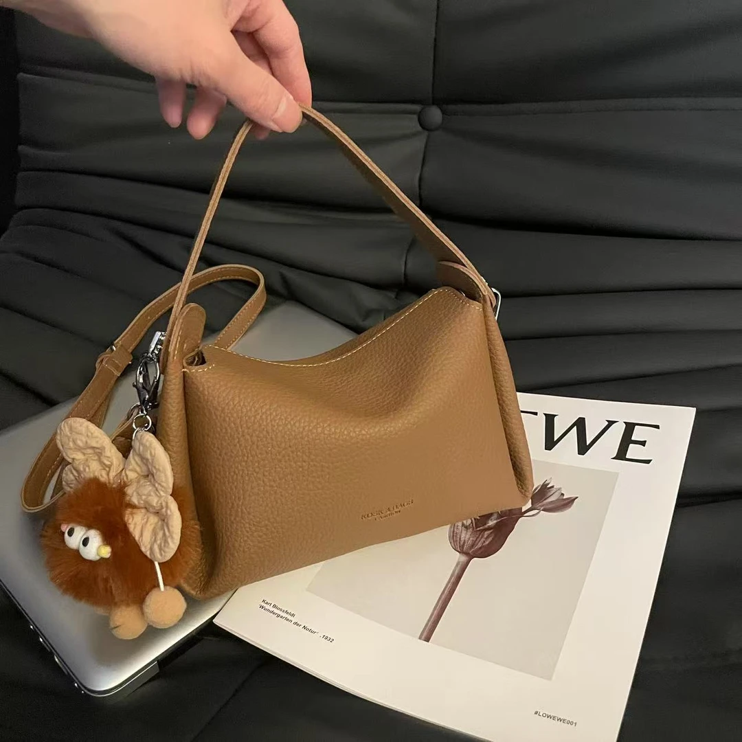 2025早春新款包包百搭韩版气质简约烟盒包高级质感手提单肩斜挎包