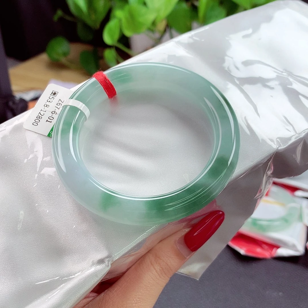 未镶嵌手镯翡翠缅甸天a货翡翠手镯