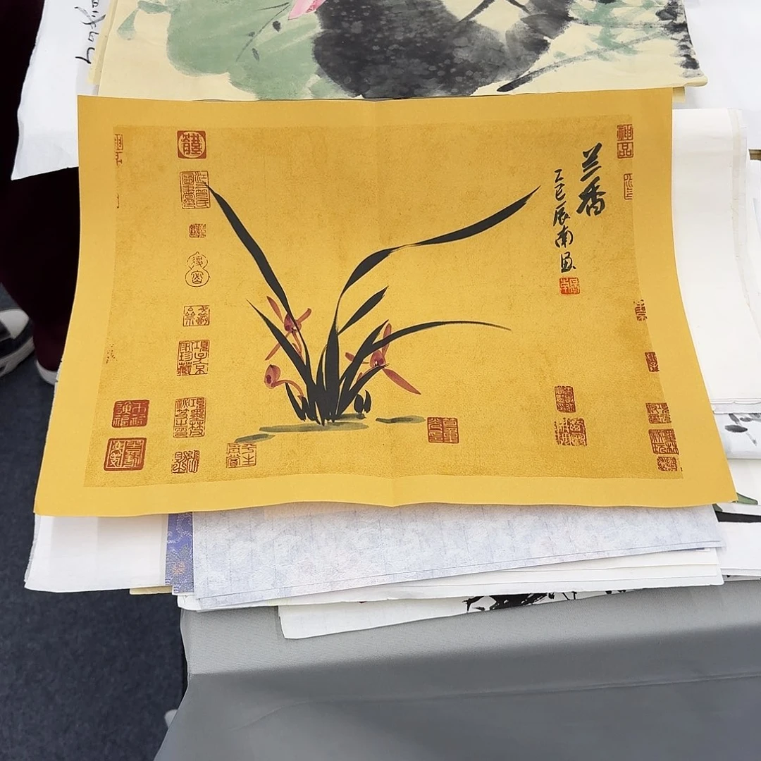 国画纯手绘作品欣赏