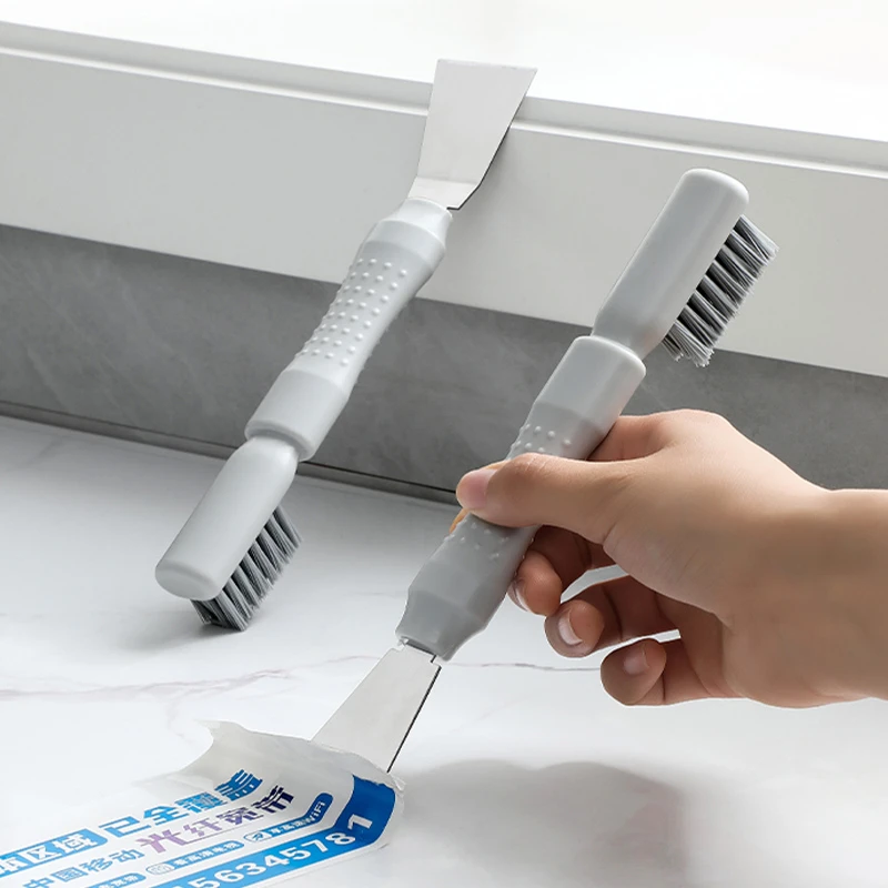 厨房清洁刷多功能不锈钢刷子油烟机铲刀除锅底黑垢清洁铲刀二合一