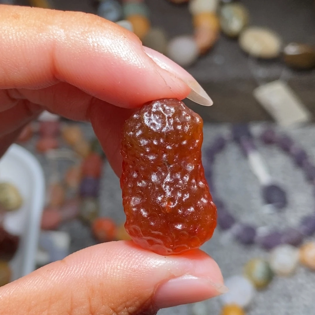 未镶嵌玛瑙/玉髓珠宝半成品