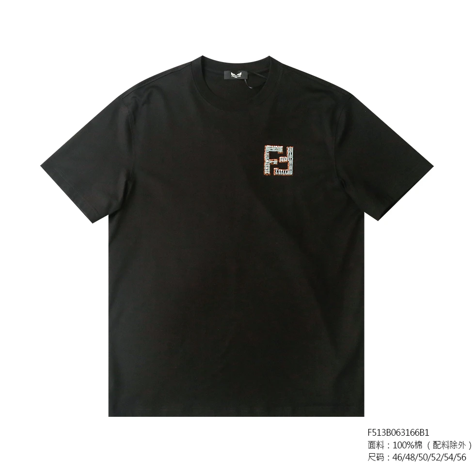 FENDILOR小怪兽25年春夏款男士短袖 F513B063166B