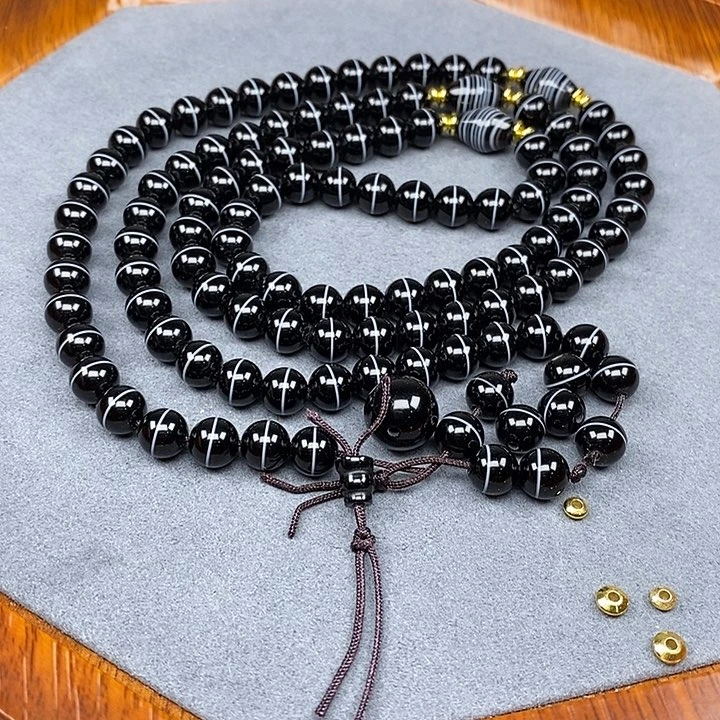 玛瑙/玉髓手链未镶嵌小***学半成品