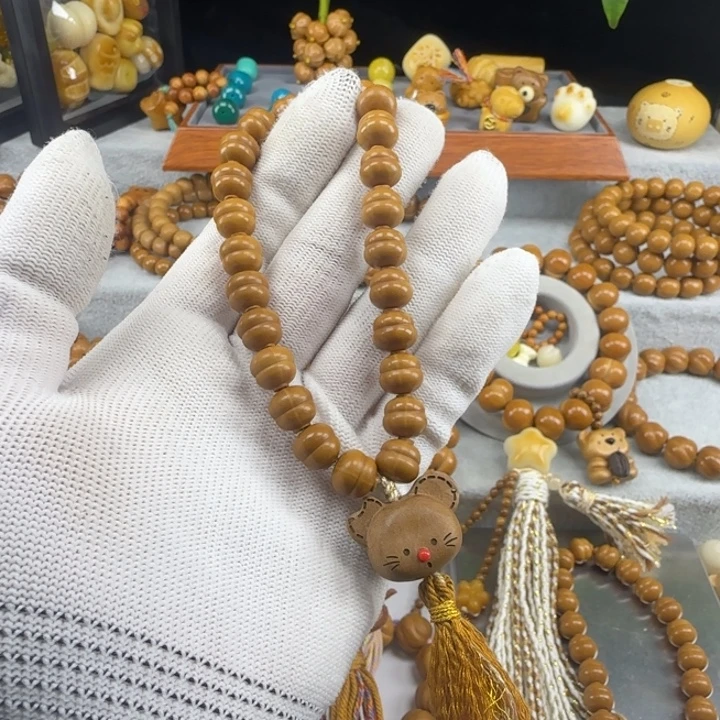 小葫芦设计款猴头核桃手持