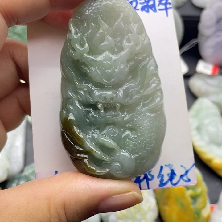翡翠未镶嵌颈饰天然翡翠