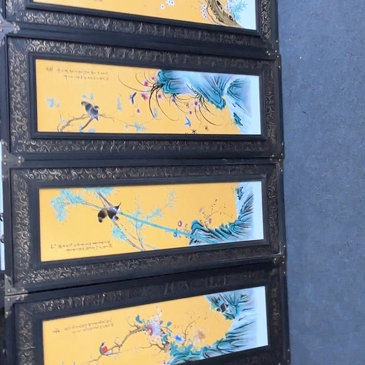 摆件景德镇瓷板画