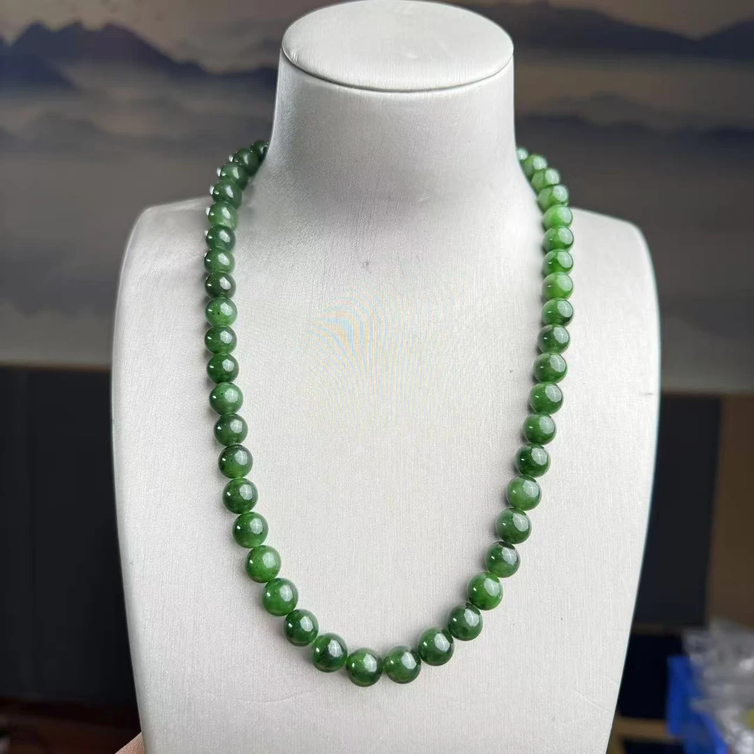 【德巧家】和田玉红皮老料女神链夏季