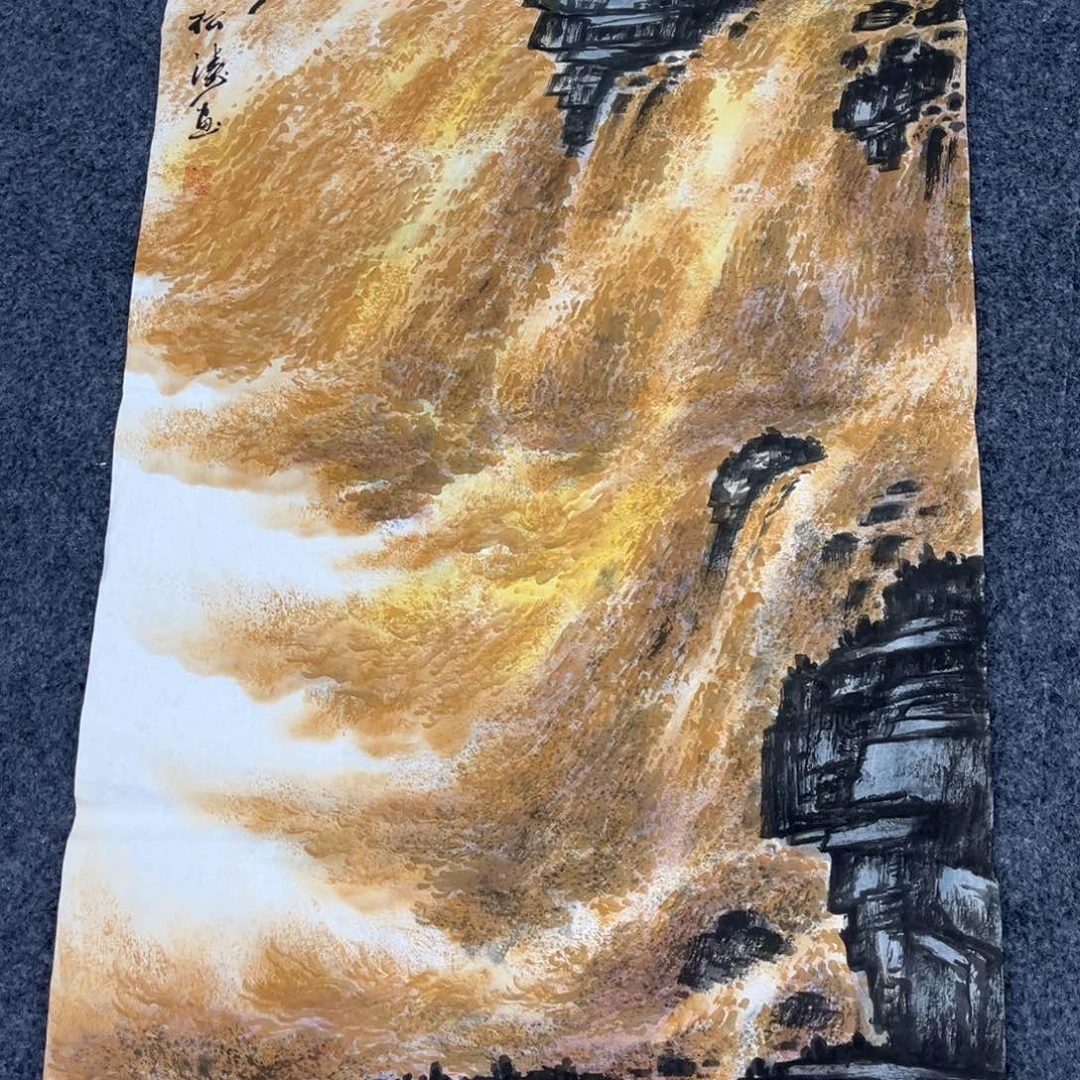国画纯手绘国画作品