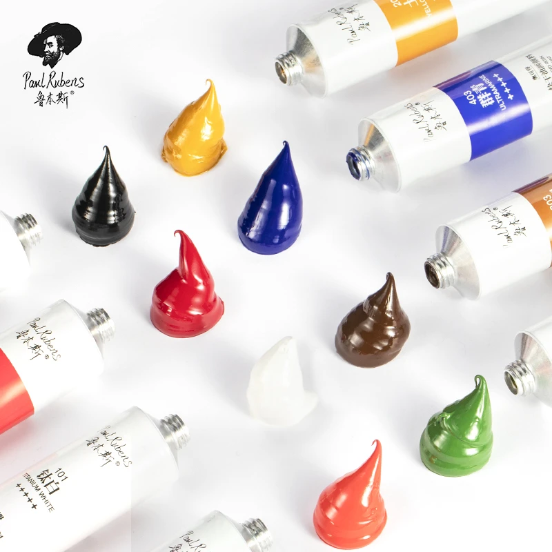 RUBENS/鲁本斯奥可得快干油画颜料50mL美术生专业170ml大容量