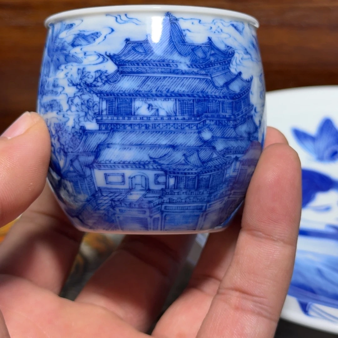 摆件手工手绘微瑕