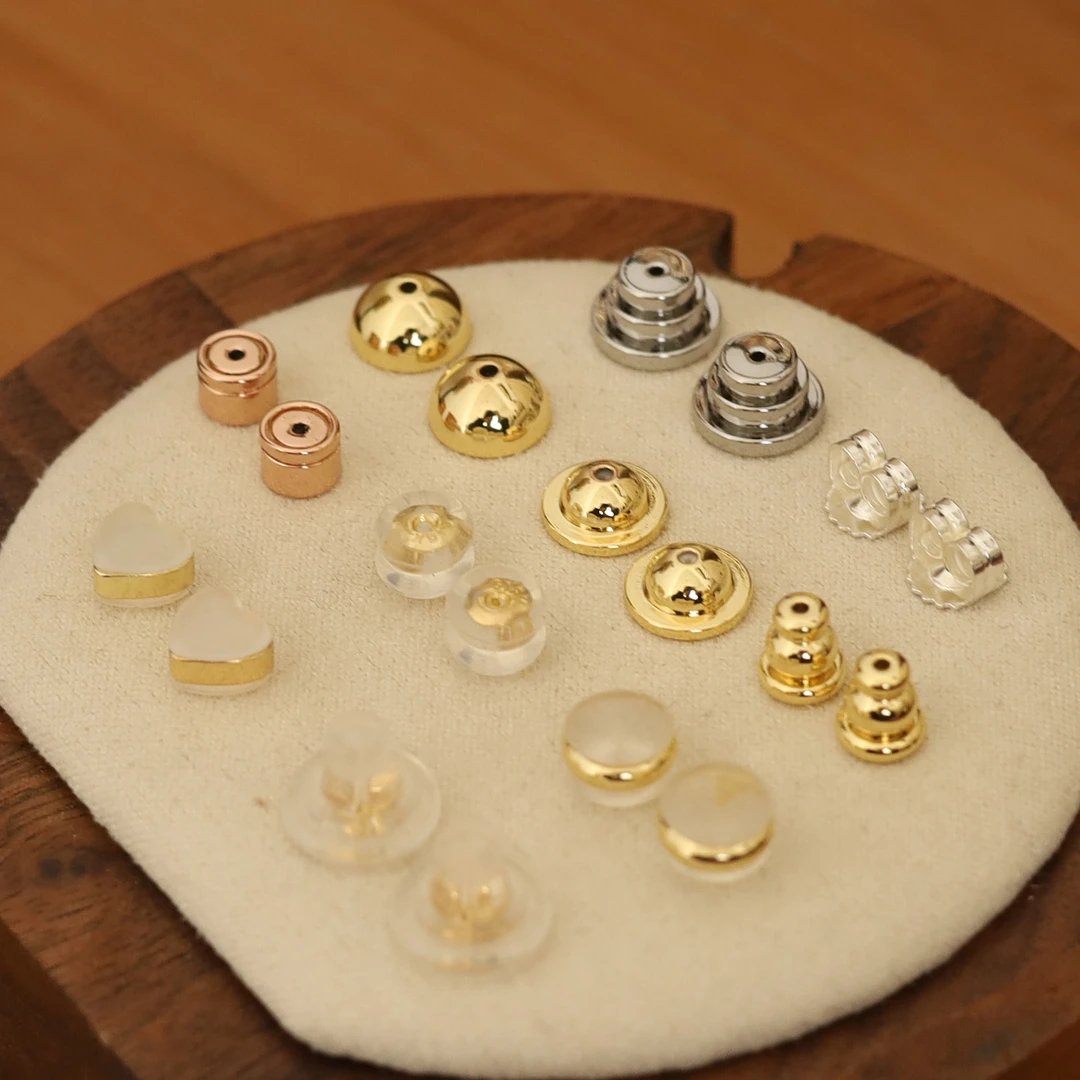 铜合金硅胶耳饰 精致耳堵多样时尚百搭小众基础素款套盒简约ins