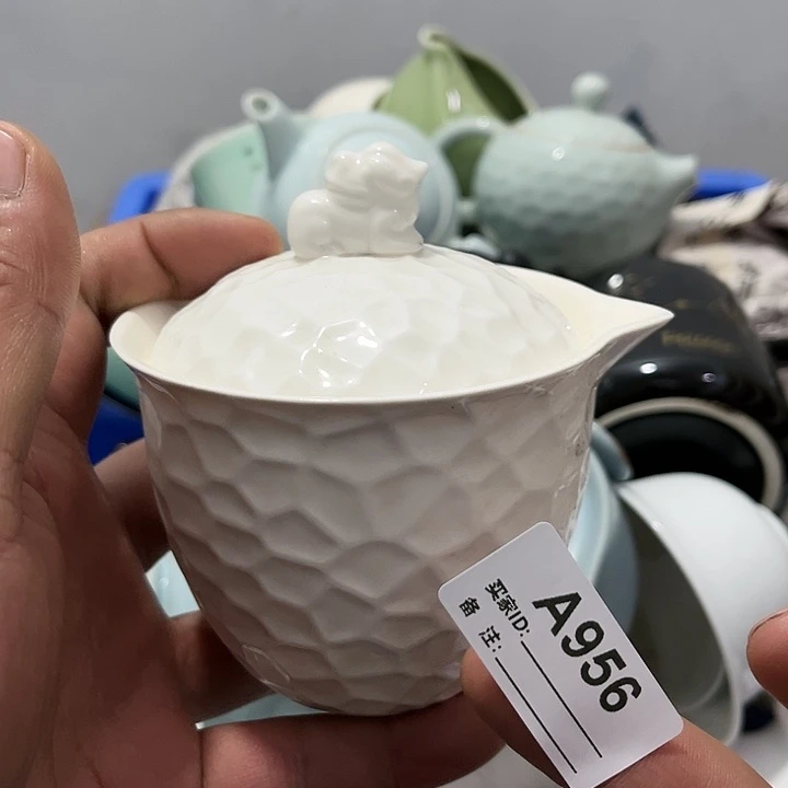 茶具默认微瑕瓷器、茶具、壶、摆件，介意勿拍