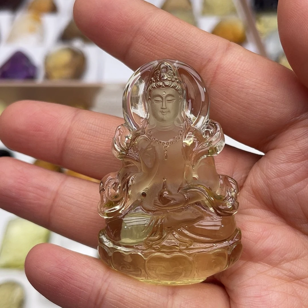 水晶颈饰未镶嵌定制