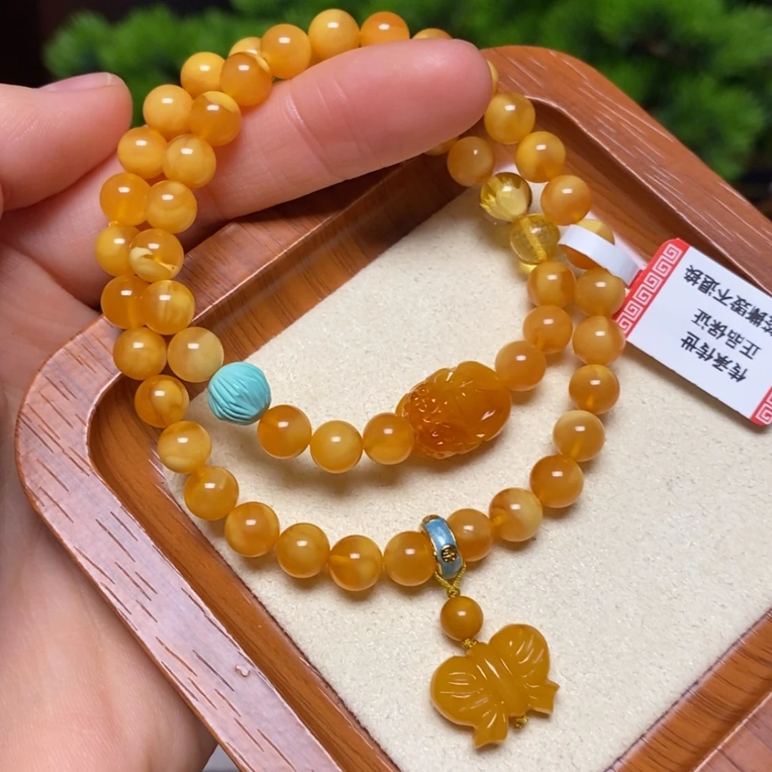 【闪购商品】手链蜜蜡未镶嵌手串