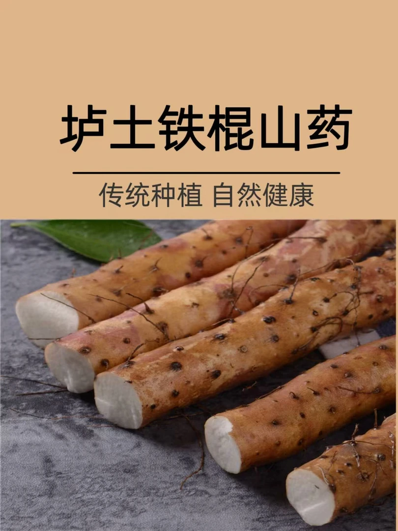 怀庆嫂河南焦作温县垆土铁棍山药粉糯香甜营养丰富河南特产礼盒装