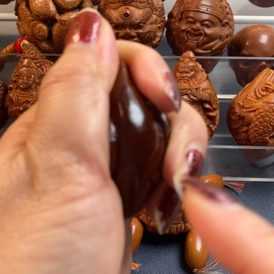 橄榄核手串/手链巴西玉华独款三面