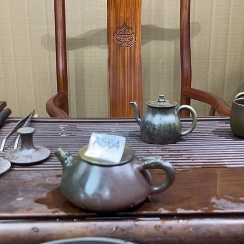 戬谷龙窑坭兴陶柴烧564