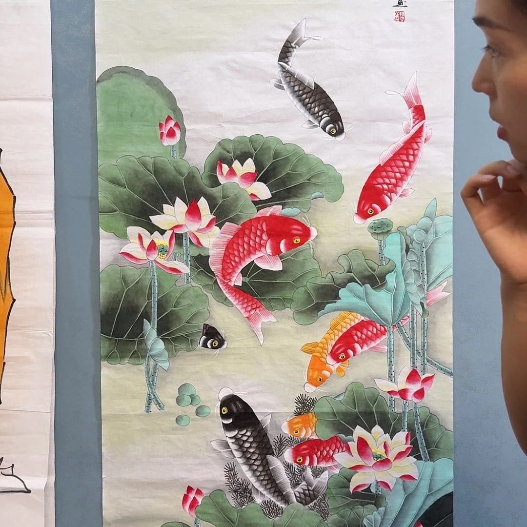 纯手绘的好作品品