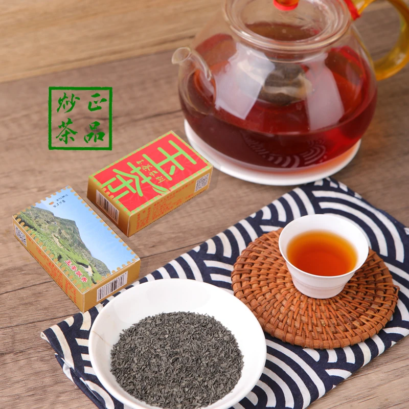 玉茶飘香揭阳炒茶可泡可煮茶包高山茶传统工艺
