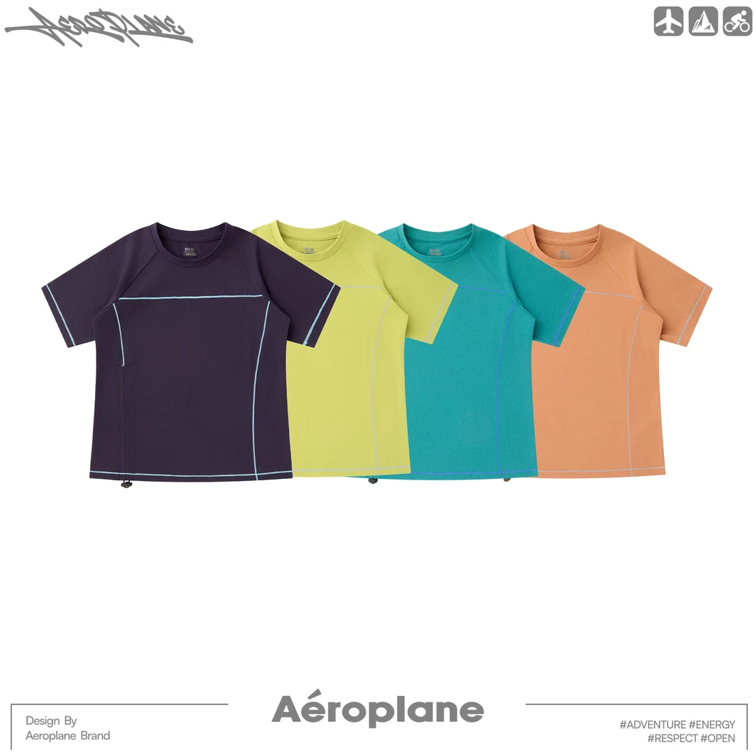 9855-OUTDOOR SUNSCREEN SHIRT小众设计潮牌买手轻量化速干短袖T