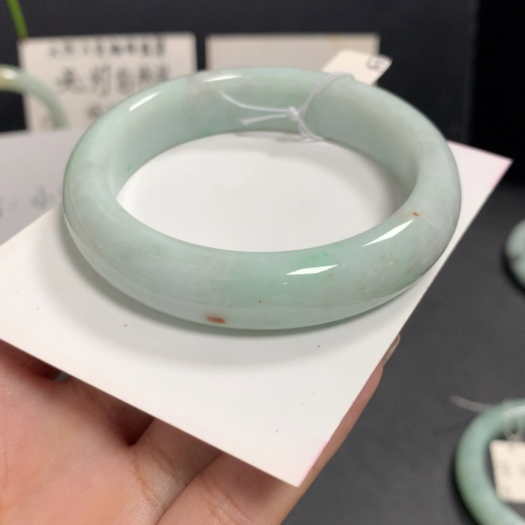 翡翠未镶嵌手镯33号56.2-13.7-8.3