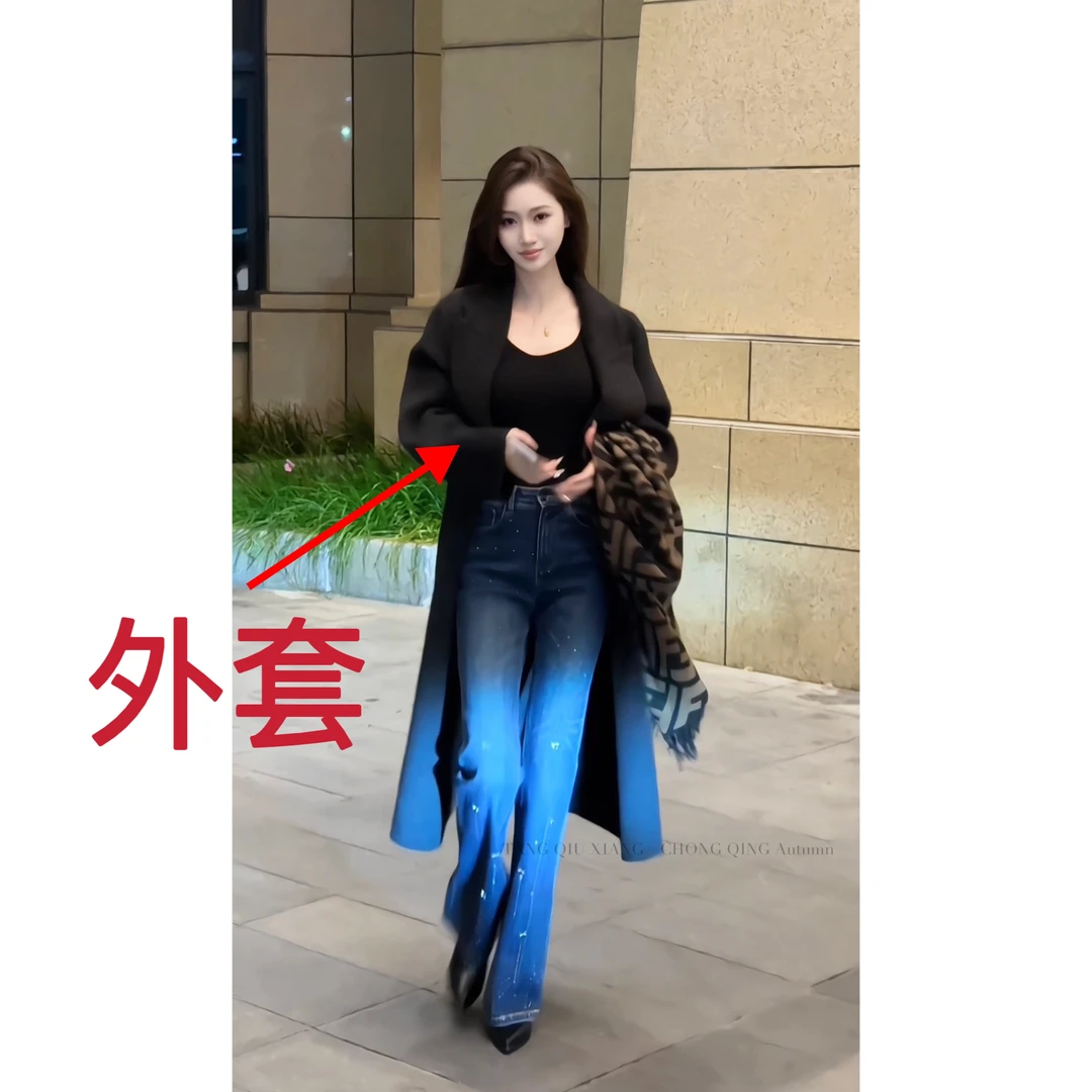 【晚风韵韵】时尚百搭气质秋冬双面羊毛外套