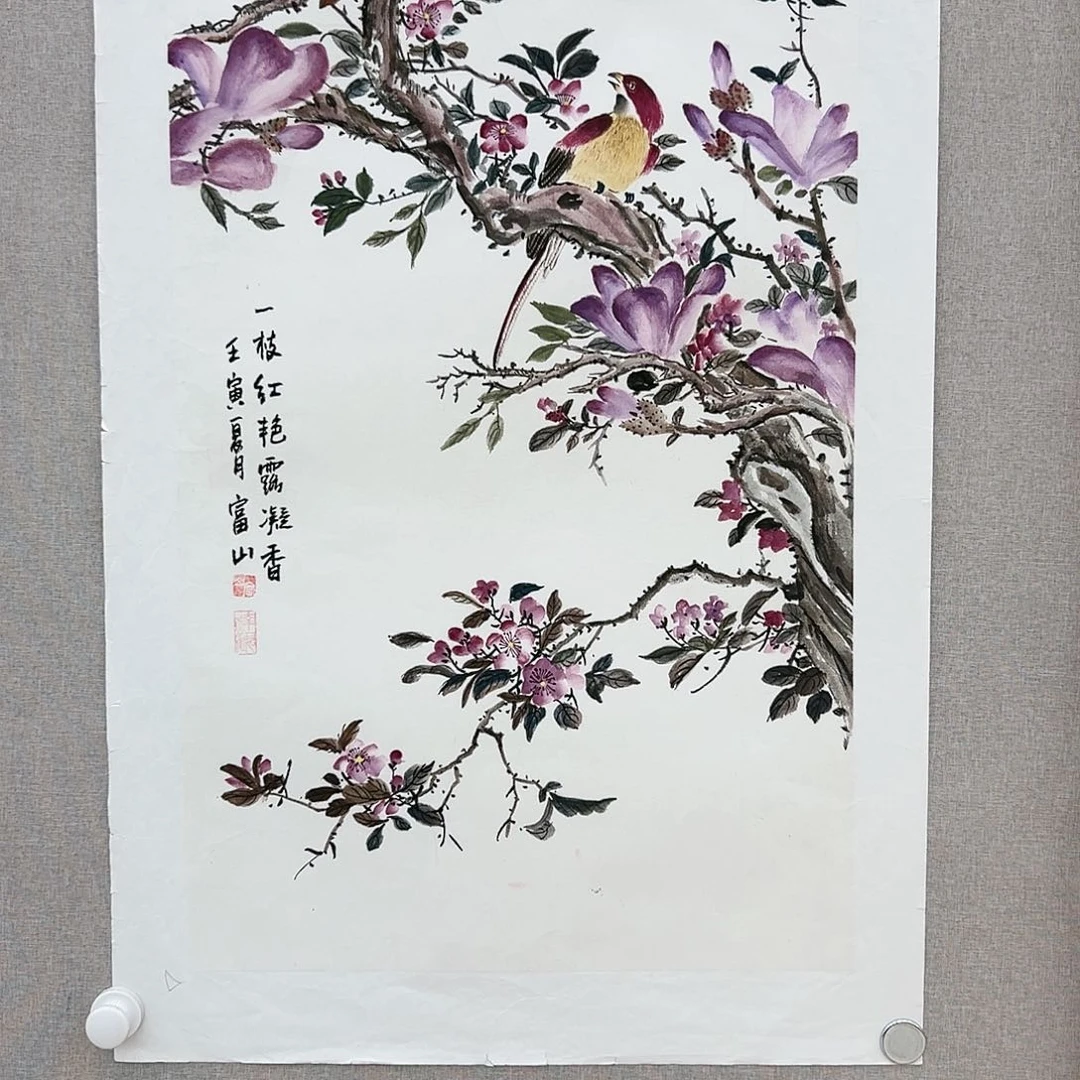 国画孙立芳展览原作