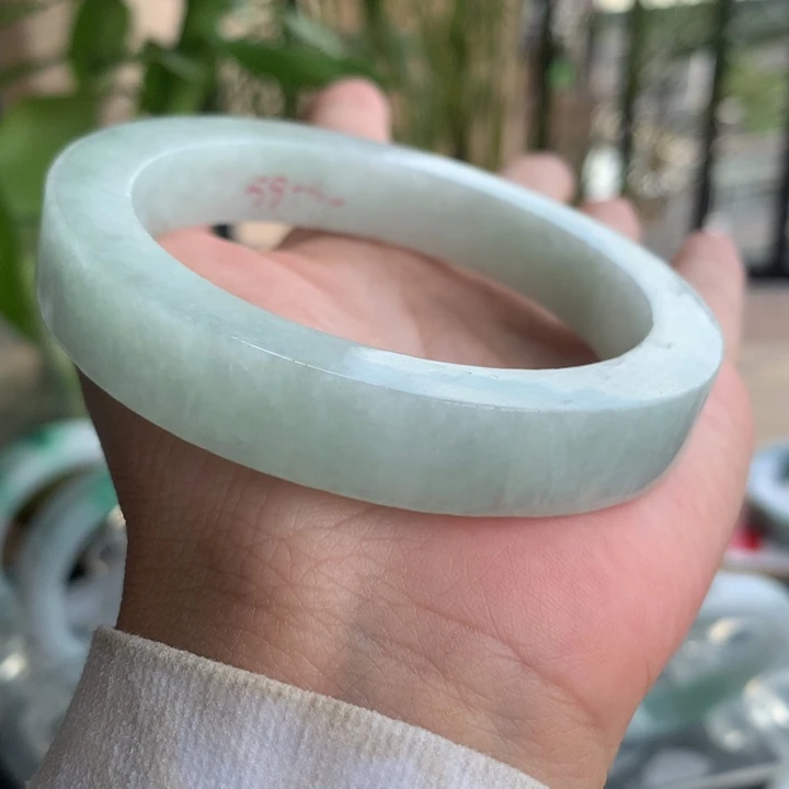 未镶嵌手镯定制翡翠59-60