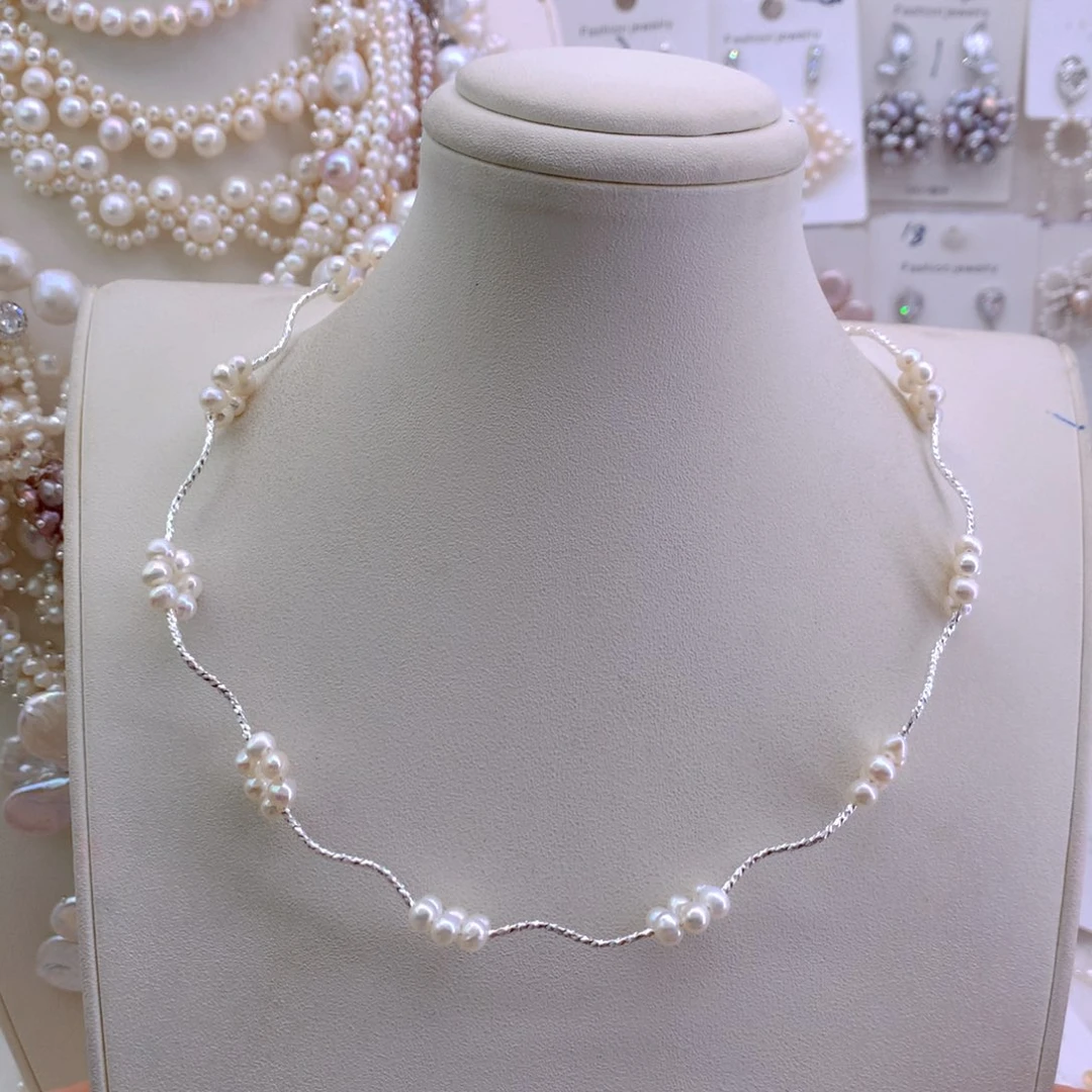 套装未镶嵌淡水珍珠