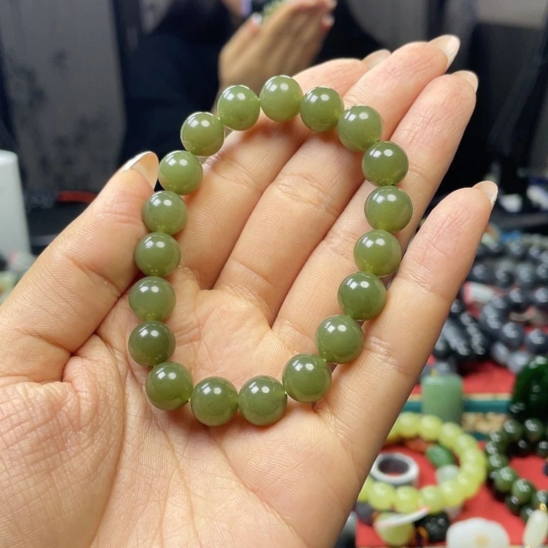 和田玉手链未镶嵌