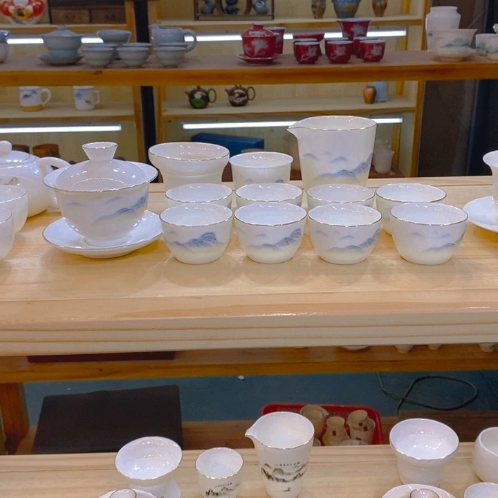 一整套蓝山茶具福利品