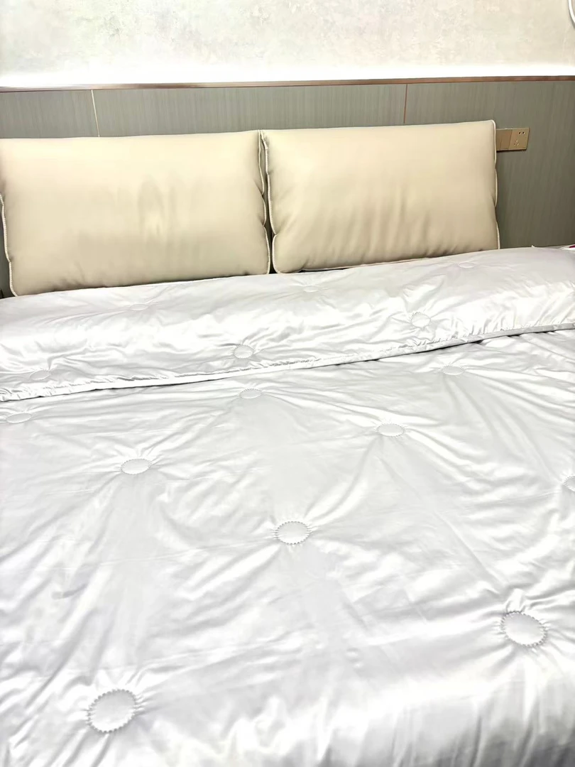 【工厂直销】高级灰色天丝凉感夏凉被可机洗