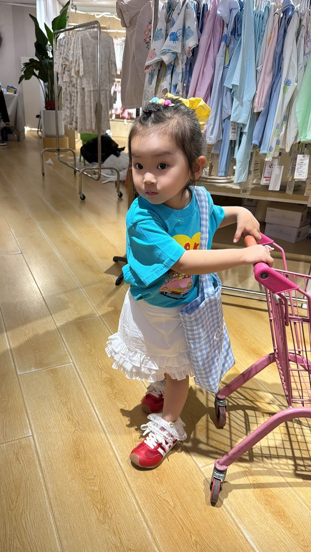 2025 蓝色T恤儿童