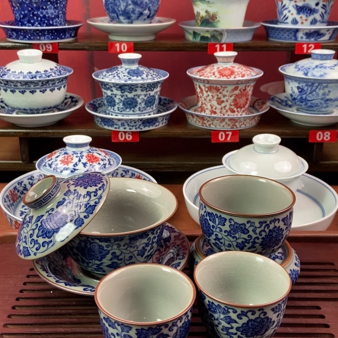 景德镇陶瓷五件套