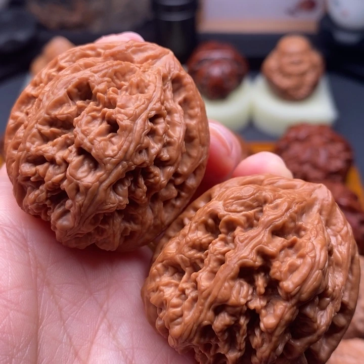 文玩核桃把件W*~粗筋