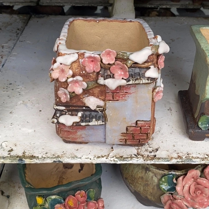 1 号陶然花器手工花盆