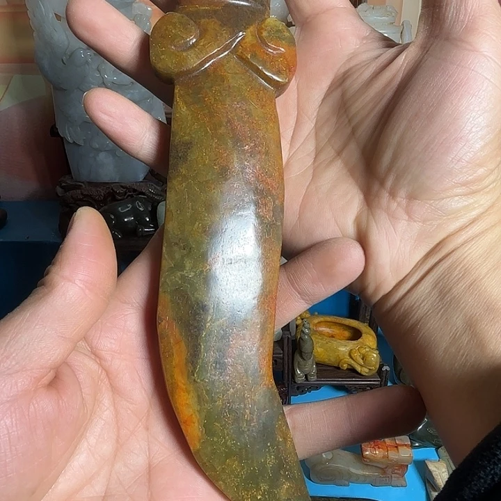 和田玉未镶嵌摆件