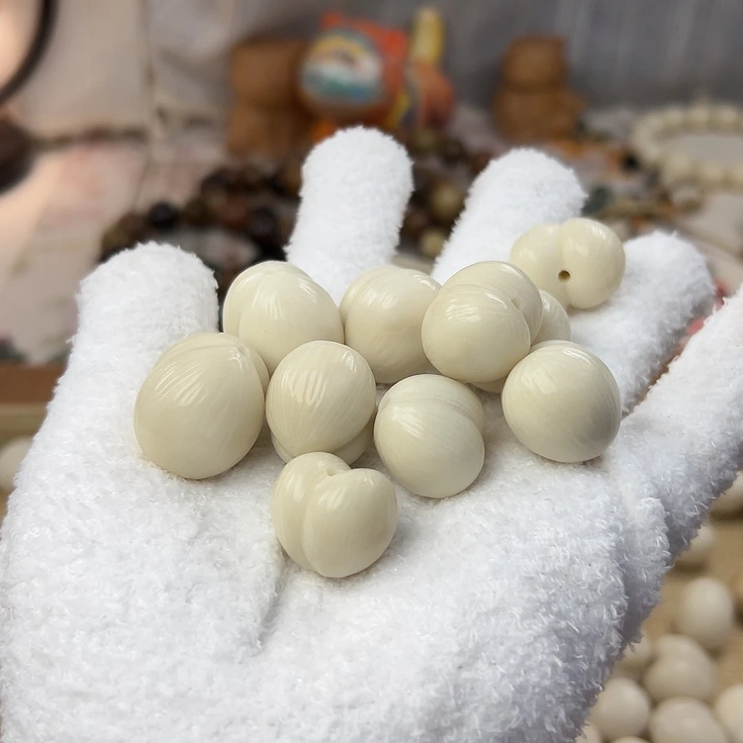 菩提根/象牙果手串牙果拉丝屁桃爱心一颗