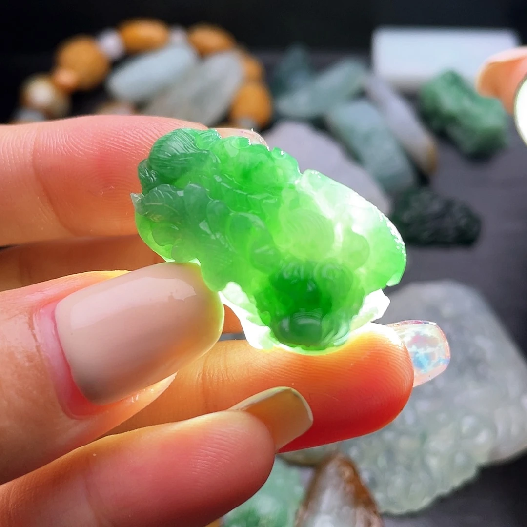 定制翡翠未镶嵌天然